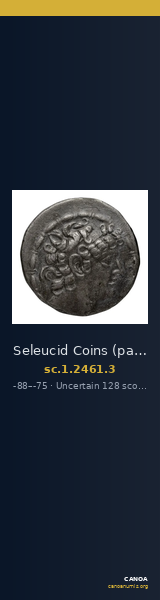 Seleucid Coins (part 2) 2461.3 — CANOA