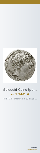 Seleucid Coins (part 2) 2461.6 — CANOA