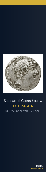 Seleucid Coins (part 2) 2461.6 — CANOA