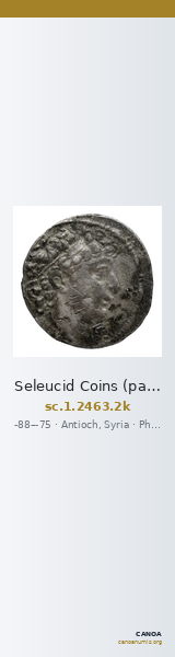 Seleucid Coins (part 2) 2463.2k — CANOA