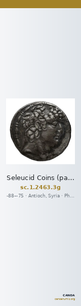 Seleucid Coins (part 2) 2463.3g — CANOA
