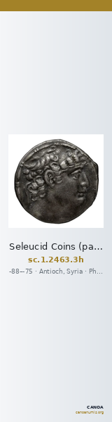 Seleucid Coins (part 2) 2463.3h — CANOA