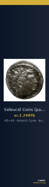Seleucid Coins (part 2) 2487b — CANOA