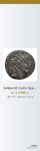 Seleucid Coins (part 2) 2488.1 — CANOA