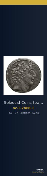 Seleucid Coins (part 2) 2488.1 — CANOA
