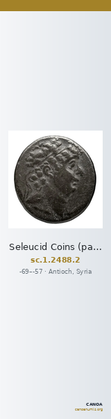 Seleucid Coins (part 2) 2488.2 — CANOA