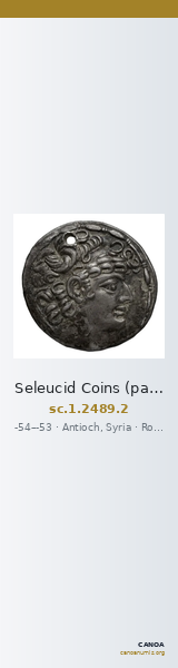 Seleucid Coins (part 2) 2489.2 — CANOA