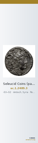 Seleucid Coins (part 2) 2489.3 — CANOA