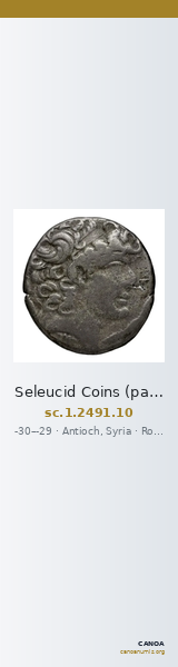 Seleucid Coins (part 2) 2491.10 — CANOA