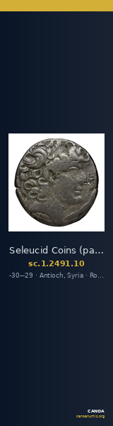 Seleucid Coins (part 2) 2491.10 — CANOA