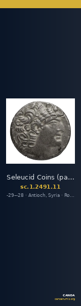 Seleucid Coins (part 2) 2491.11 — CANOA