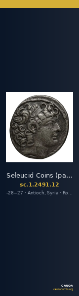 Seleucid Coins (part 2) 2491.12 — CANOA