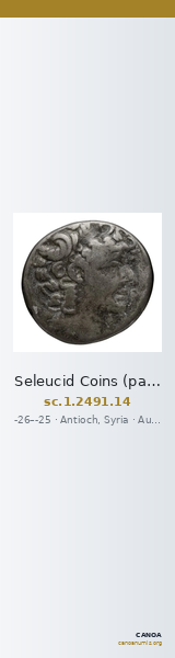 Seleucid Coins (part 2) 2491.14 — CANOA