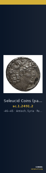 Seleucid Coins (part 2) 2491.2 — CANOA