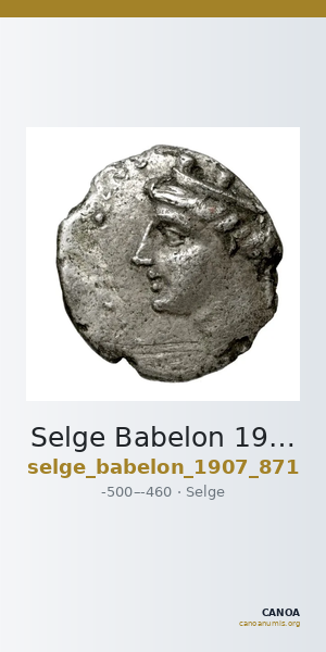 Selge Babelon 1907 871 — CANOA