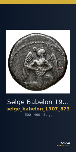 Selge Babelon 1907 873 — CANOA