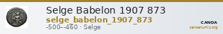 Selge Babelon 1907 873 — CANOA