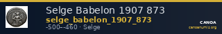 Selge Babelon 1907 873 — CANOA