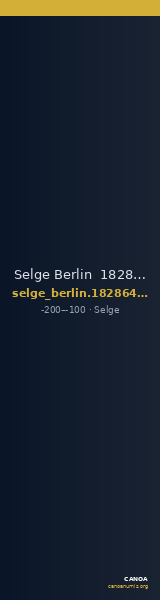Selge Berlin  18286467 — CANOA