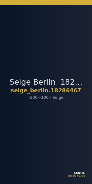 Selge Berlin  18286467 — CANOA