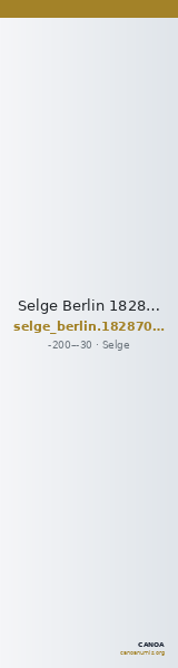 Selge Berlin 18287034 — CANOA