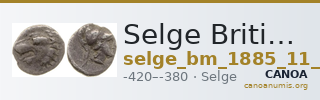 Selge British Museum 1885-11-3-7 — CANOA