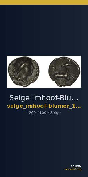 Selge Imhoof-Blumer 1902 p. 403, no.10 — CANOA