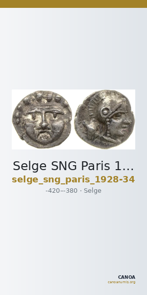 Selge SNG Paris 1928-34 — CANOA
