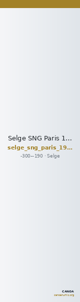 Selge SNG Paris 1938-47 — CANOA