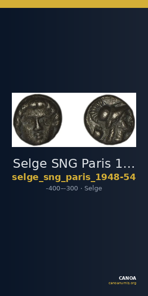 Selge SNG Paris 1948-54 — CANOA