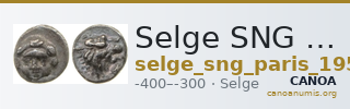 Selge SNG Paris 1955-6 — CANOA