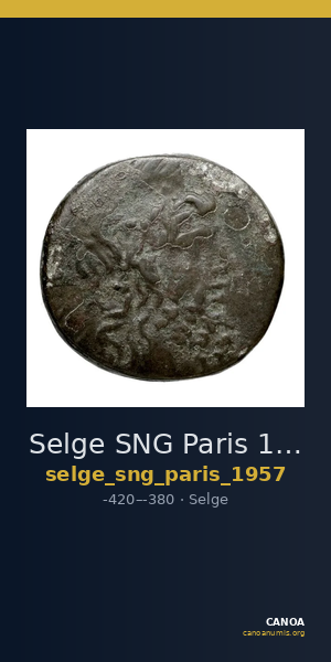 Selge SNG Paris 1957 — CANOA