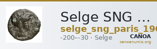 Selge SNG Paris 1963-68 — CANOA
