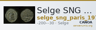 Selge SNG Paris 1978-92 — CANOA