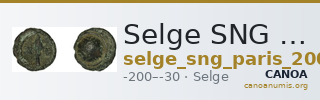 Selge SNG Paris 2003-4 — CANOA