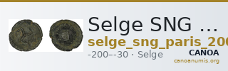Selge SNG Paris 2006 — CANOA