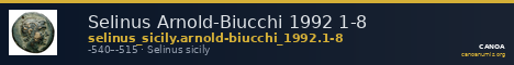 Selinus Arnold-Biucchi 1992 1-8 — CANOA