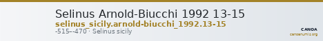Selinus Arnold-Biucchi 1992 13-15 — CANOA