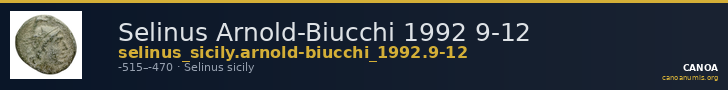 Selinus Arnold-Biucchi 1992 9-12 — CANOA