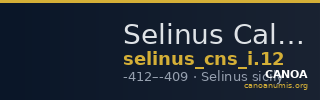 Selinus Calciati 1983 12 — CANOA