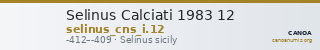 Selinus Calciati 1983 12 — CANOA