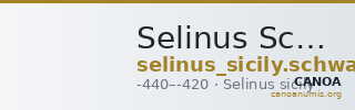 Selinus Schwabacher 1925 19-42 — CANOA