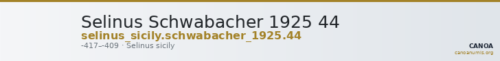 Selinus Schwabacher 1925 44 — CANOA