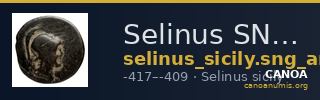 Selinus SNG ANS 701-710 — CANOA