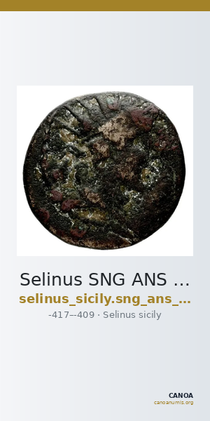 Selinus SNG ANS 711-712 — CANOA