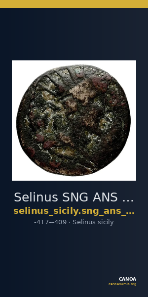 Selinus SNG ANS 711-712 — CANOA