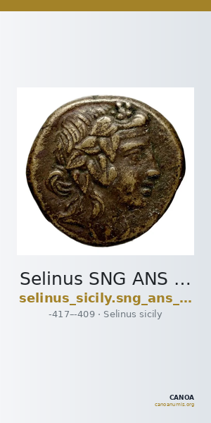 Selinus SNG ANS 713-714 — CANOA