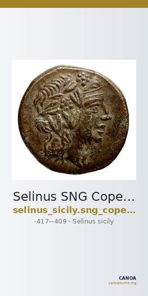 Selinus SNG Copenhagen Selinus 605 — CANOA