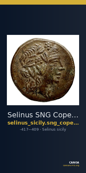 Selinus SNG Copenhagen Selinus 605 — CANOA