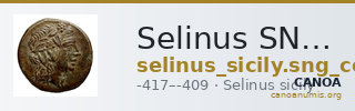 Selinus SNG Copenhagen Selinus 605 — CANOA
